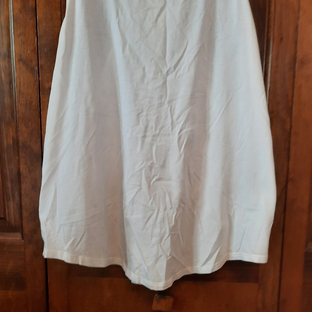 🛍 Lululemon Love Tank *Pleated White Cotton Racerback Tank Top Athletic Yoga - Picture 6 of 14